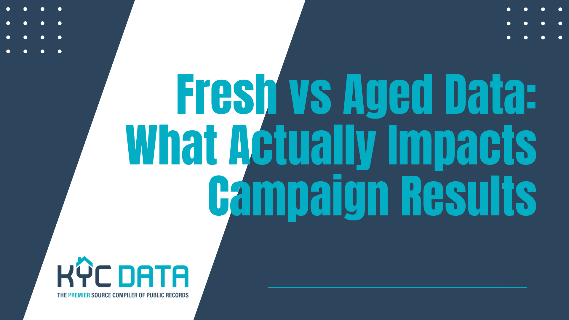 Fresh vs Aged Data: What Actually Impacts Campaign Results