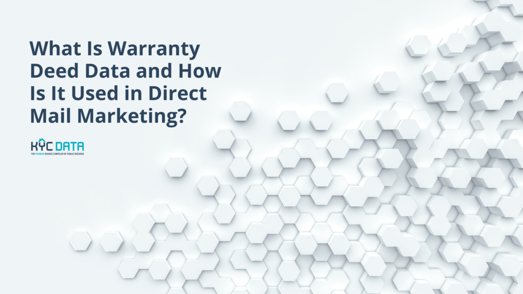 Warranty Deed Data